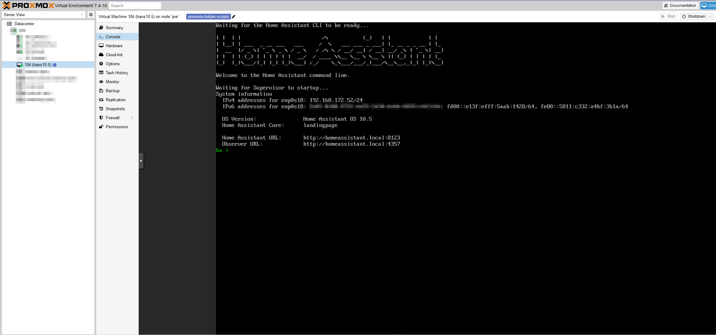 Titelbild zum Beitrag über die Installation von Proxmox und Home Assistant