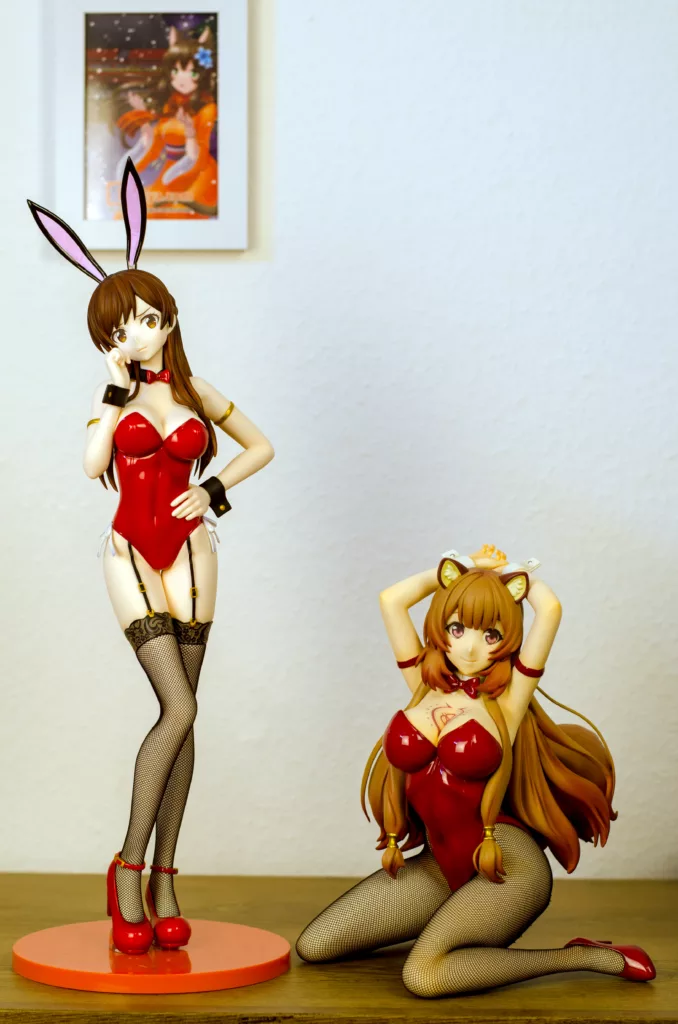Vergleich zwischen Chizuru B-Style Bunny Ver. und  Raphtalia B-Style Bunny 